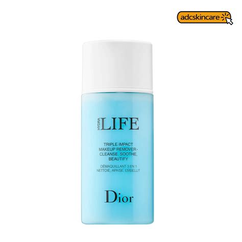 dior triple impact makeup remover